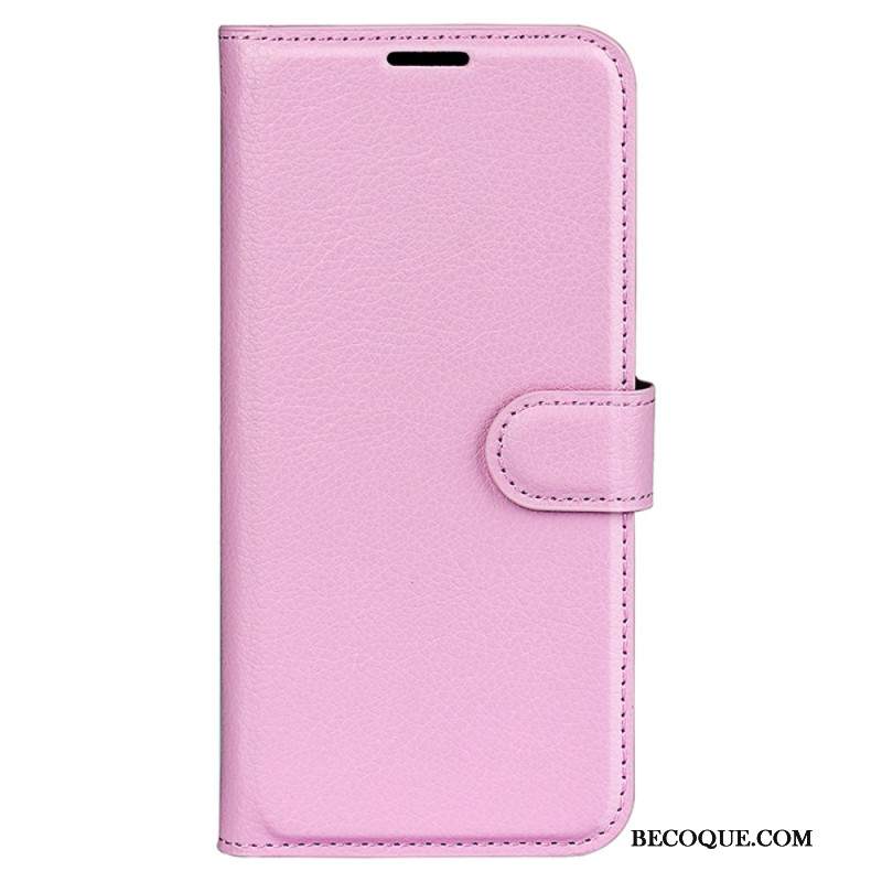 Etui Folio Sony Xperia 10 Vi Sztuczna Skóra Liczi Etui Ochronne