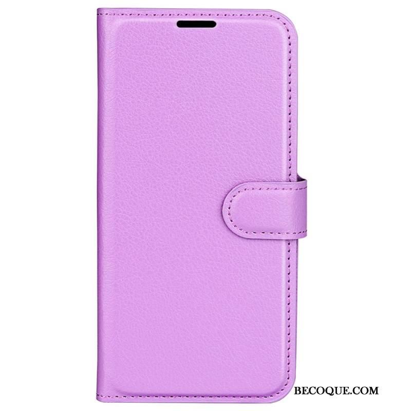 Etui Folio Sony Xperia 10 Vi Sztuczna Skóra Liczi Etui Ochronne