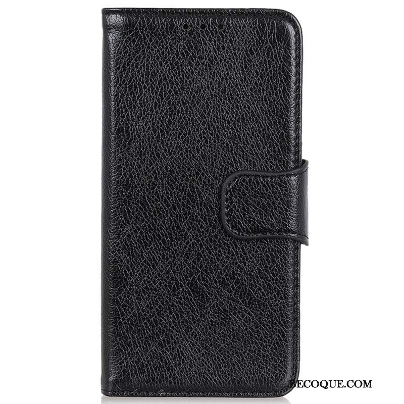 Etui Folio Xiaomi 14 Pro Dwoina Skóra Nappa Etui Ochronne