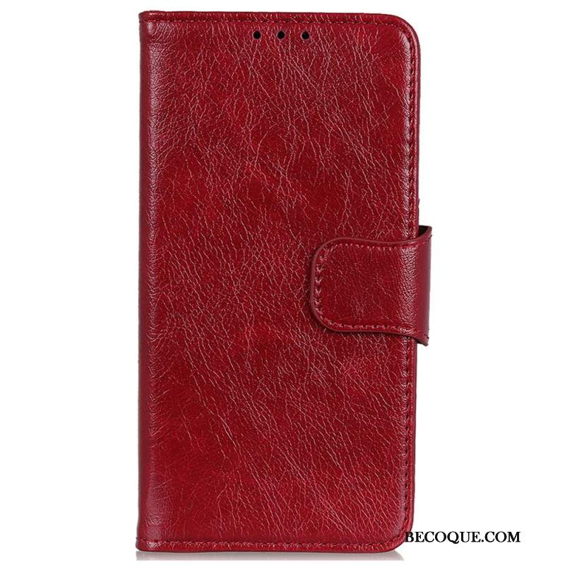 Etui Folio Xiaomi 14 Pro Dwoina Skóra Nappa Etui Ochronne