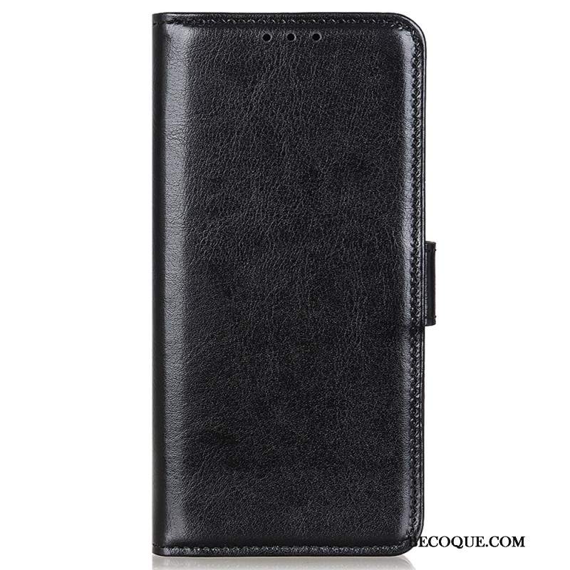Etui Folio Xiaomi 14 Ultra Imitacja Skóry Lakierowanej Etui Ochronne