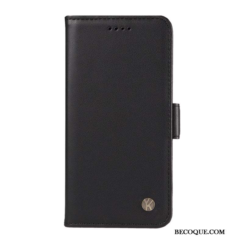 Etui Folio Xiaomi 14 Ultra Klasyczny Yikatu Etui Ochronne