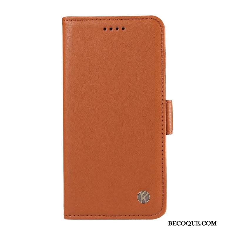 Etui Folio Xiaomi 14 Ultra Klasyczny Yikatu Etui Ochronne