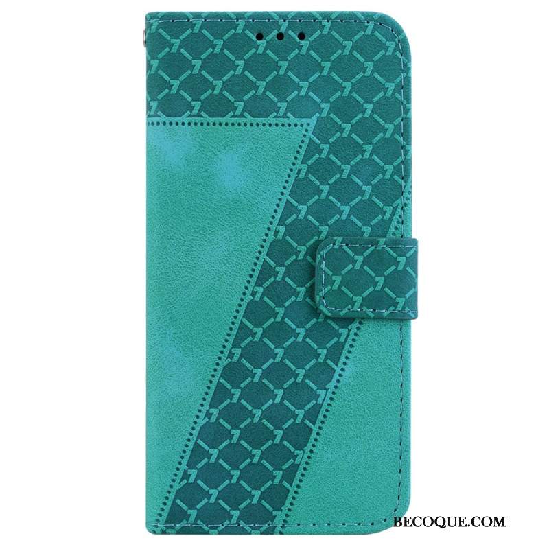 Etui Folio Xiaomi 14 Wzór 7 Z Paskiem