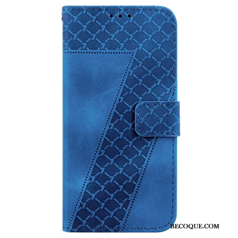 Etui Folio Xiaomi 14 Wzór 7 Z Paskiem