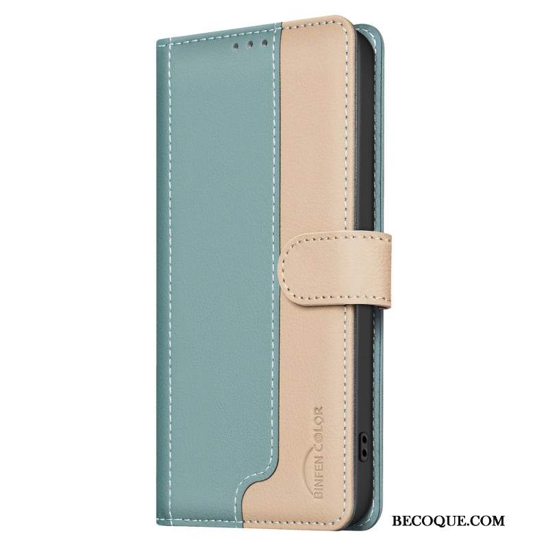 Etui Folio Xiaomi 14t Pro Dwukolorowy Kolor Binfen Etui Ochronne