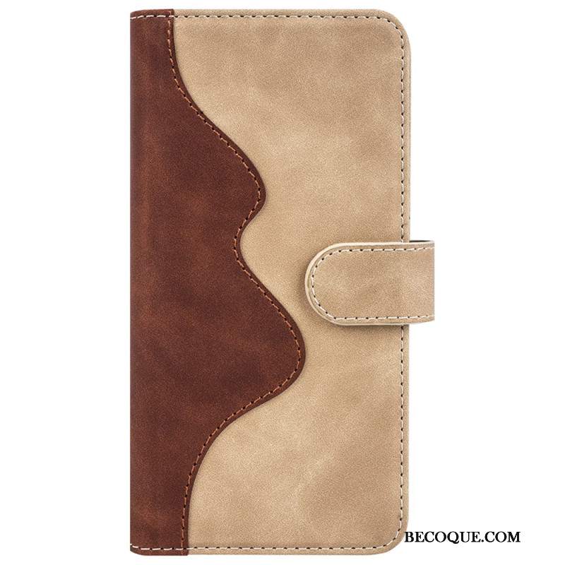Etui Folio Xiaomi Redmi Note 13 4g Konstrukcja Dwukolorowa