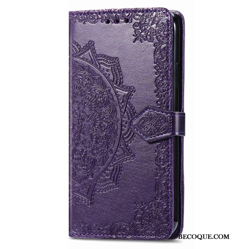 Etui Folio Xiaomi Redmi Note 13 4g Mandala Słońce W Lnaière
