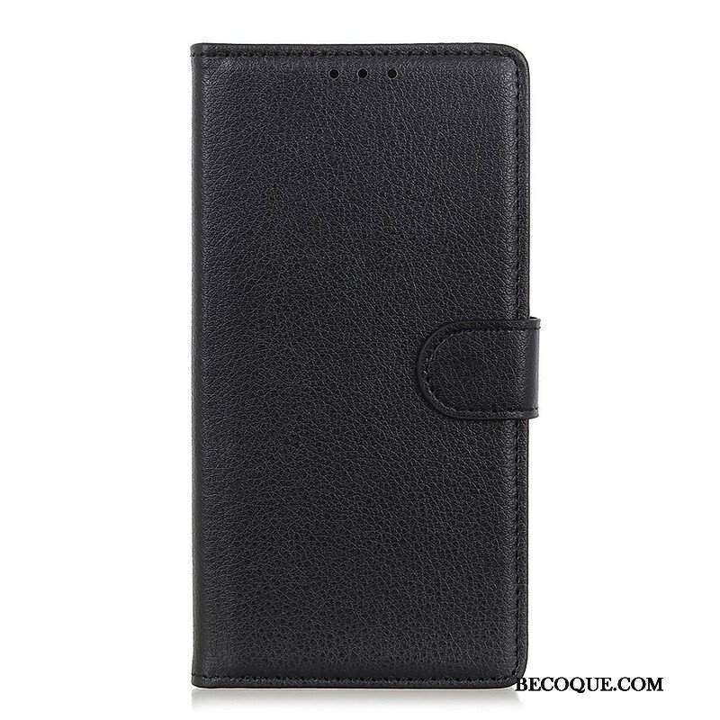 Etui Folio do Asus Zenfone 7 / 7 Pro Tekstura Liczi