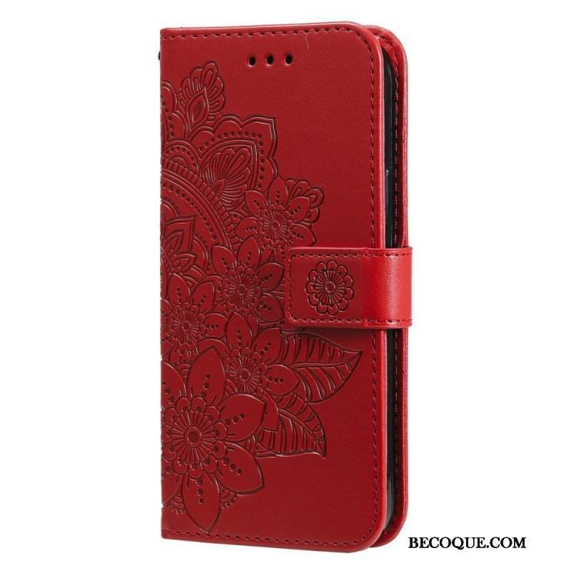 Etui Folio do Google Pixel 6 Kwiatowa Mandala