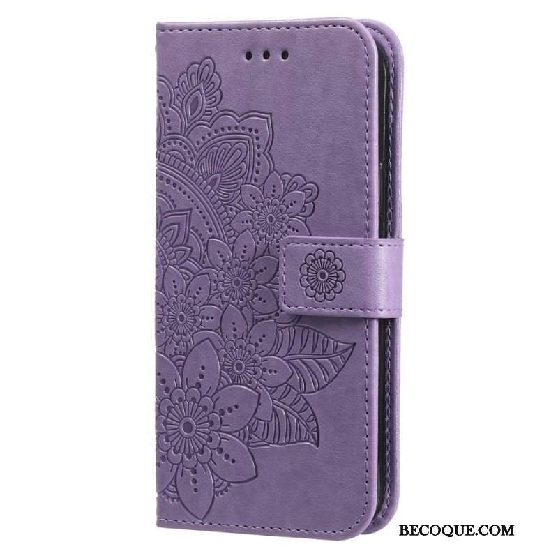 Etui Folio do Google Pixel 6 Kwiatowa Mandala