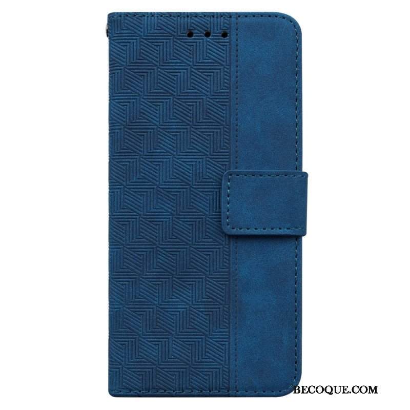 Etui Folio do Google Pixel 7 Pro z Łańcuch Szczotkowane Włókno Węglowe Mofi