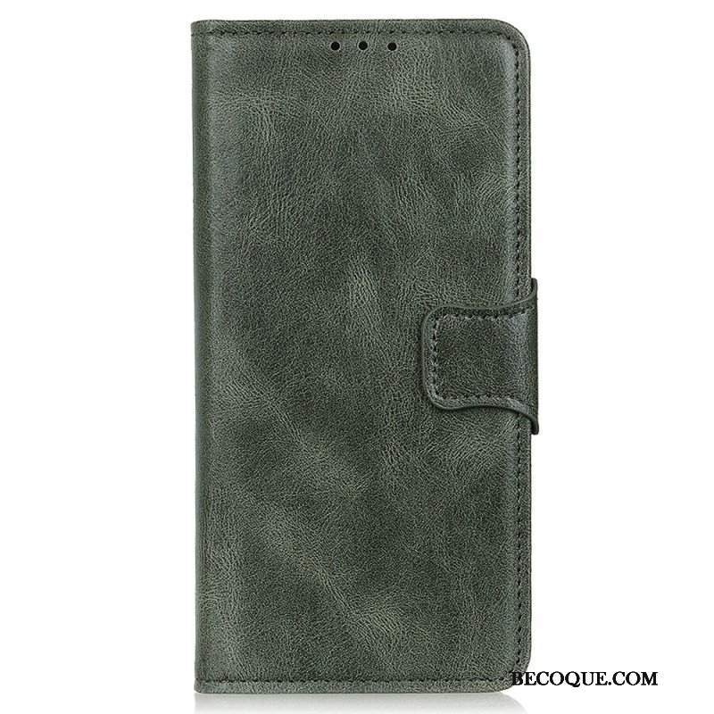 Etui Folio do Google Pixel 7A Stylowe Skórzane Zapięcie Dwustronne