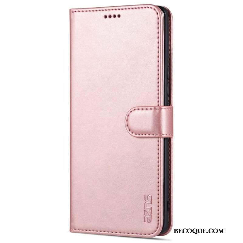 Etui Folio do Honor 50 Efekt Skóry Azns