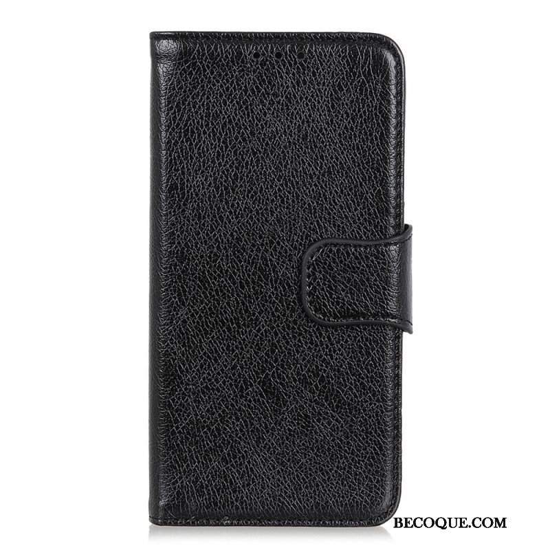 Etui Folio do Honor 50 Lite Dwoina Skóry Nappa