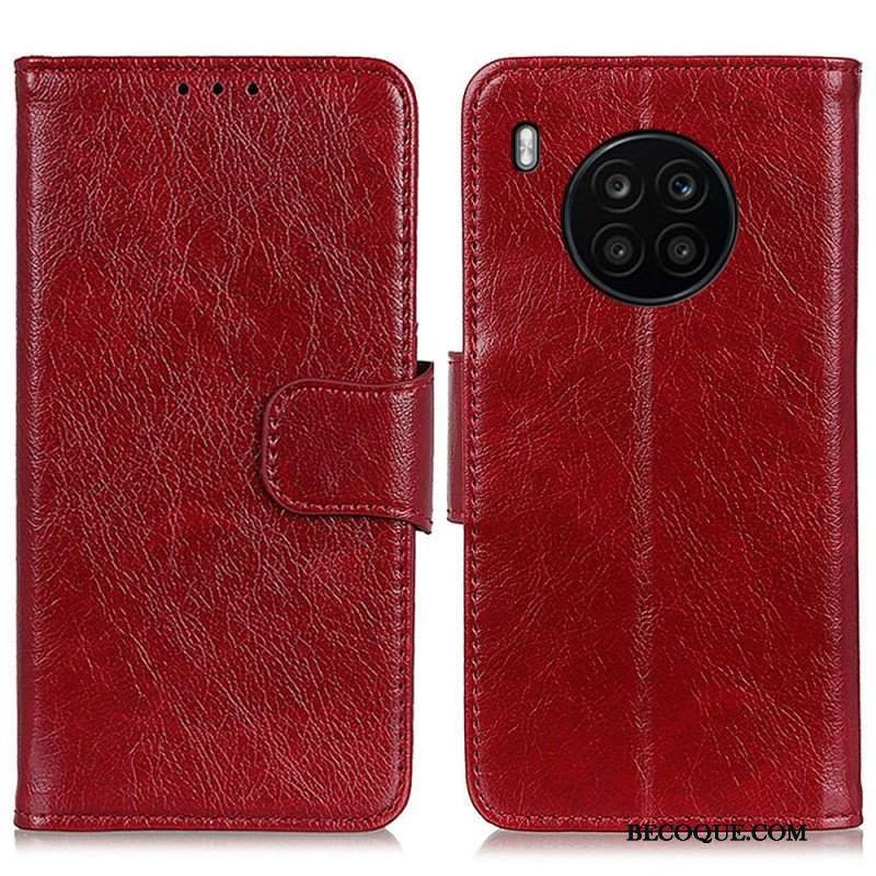 Etui Folio do Honor 50 Lite Dwoina Skóry Nappa