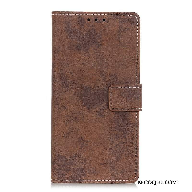 Etui Folio do Honor 50 SE Efekt Skóry Vintage