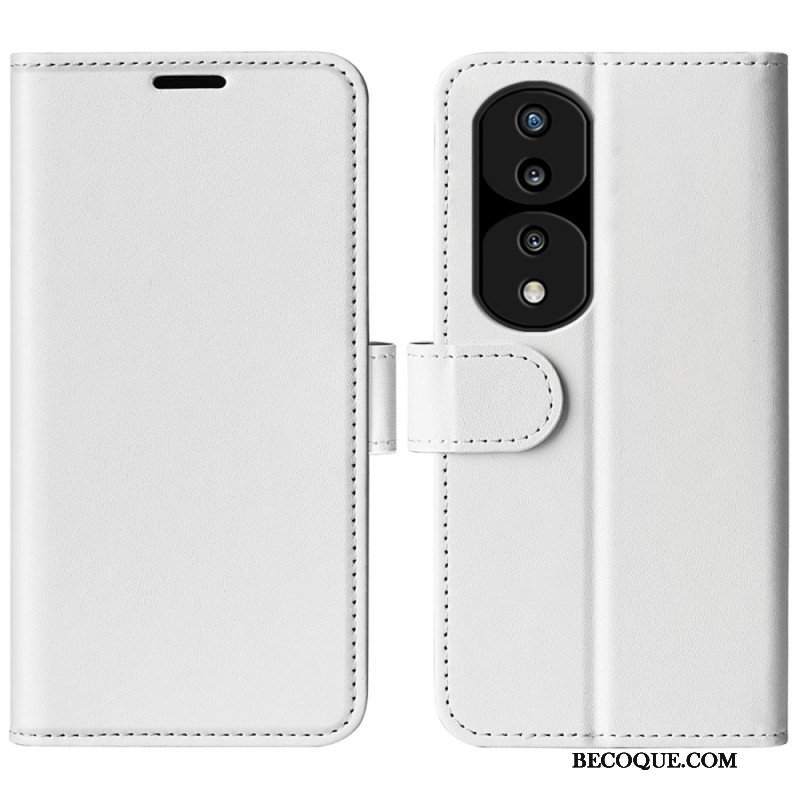 Etui Folio do Honor 70 Designerski Efekt Skóry