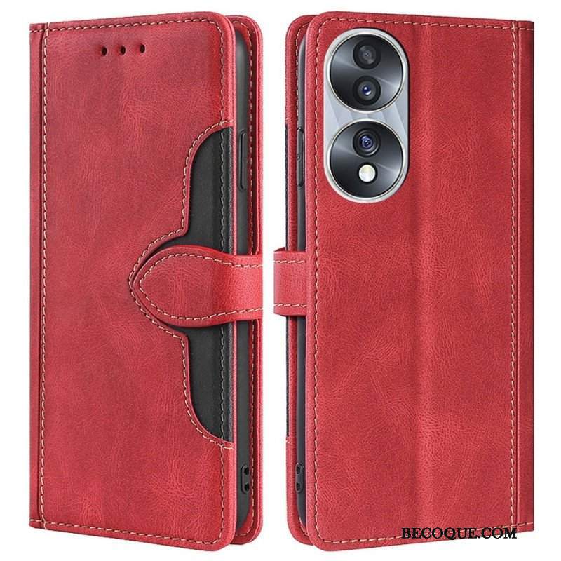 Etui Folio do Honor 70 Dwukolorowy Kwiatowy