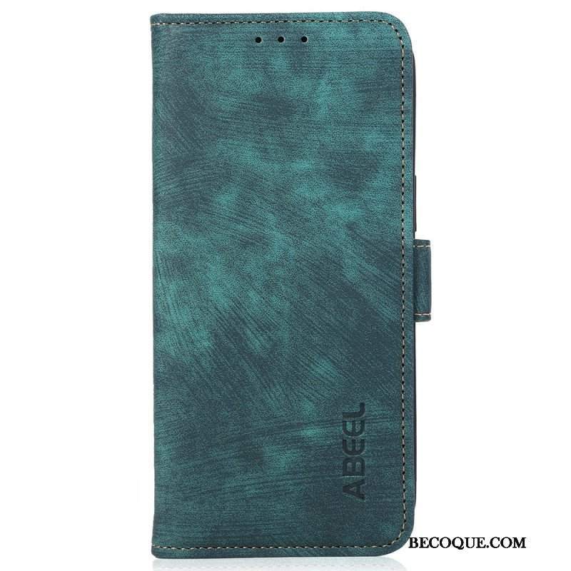 Etui Folio do Honor 90 Lite Zamszowy Styl Abeel