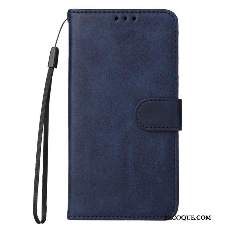 Etui Folio do Honor 90 Lite z Łańcuch Gładki Z Paskiem