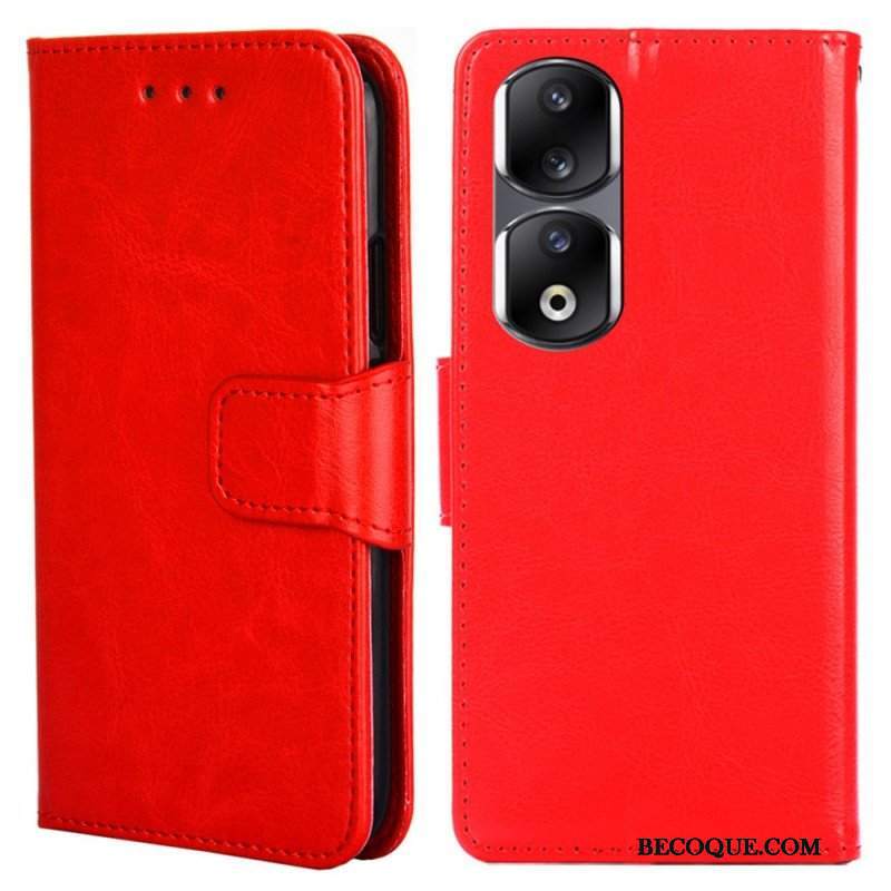 Etui Folio do Honor 90 Pro Styl Retro