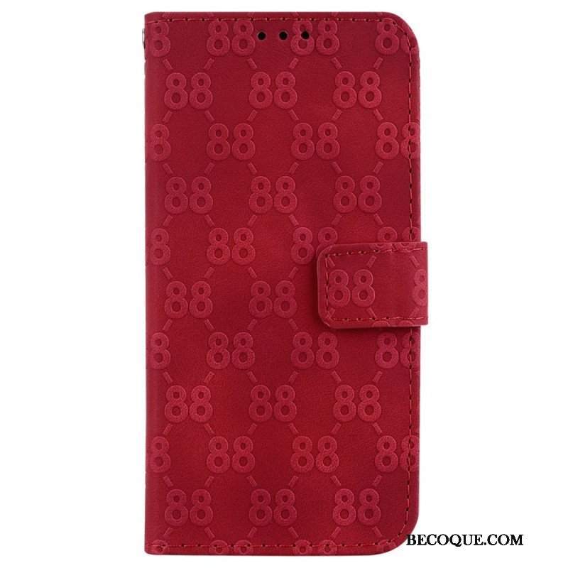 Etui Folio do Honor 90 Wzór 88 Ze Smyczą