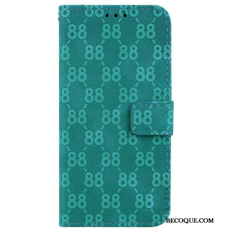 Etui Folio do Honor 90 Wzór 88 Ze Smyczą