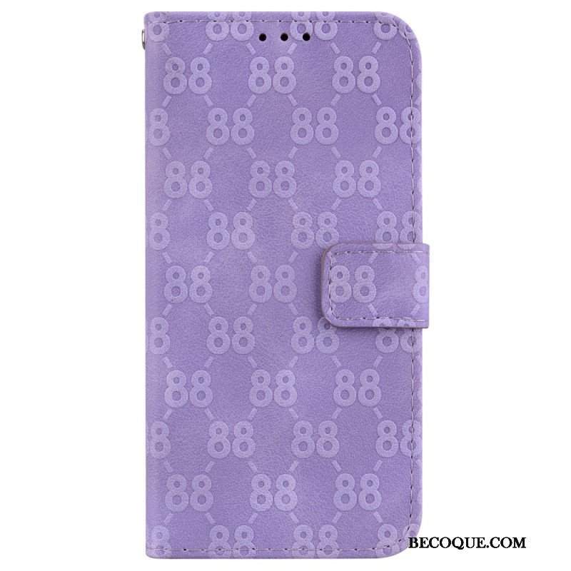 Etui Folio do Honor 90 Wzór 88 Ze Smyczą