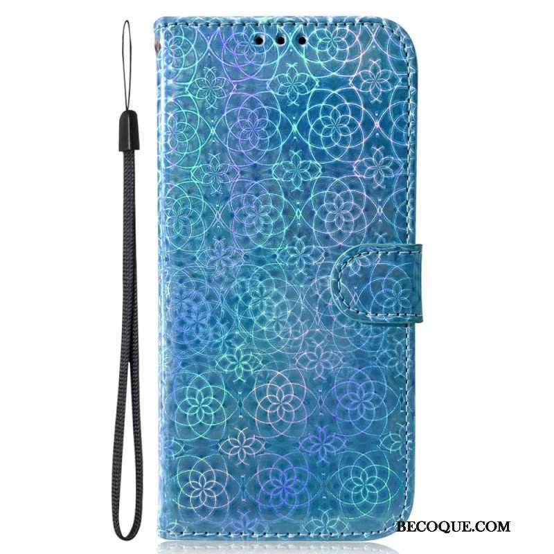 Etui Folio do Honor 90 z Łańcuch Dyskoteka Na Ramiączkach