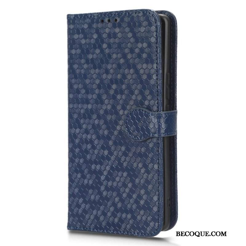 Etui Folio do Honor Magic 5 Lite z Łańcuch Wzór 3d Na Ramiączkach