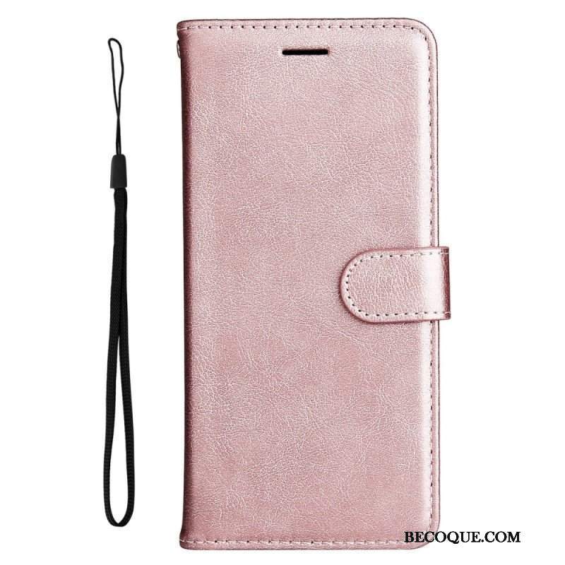 Etui Folio do Honor Magic 5 Lite z Łańcuch Zwykły Z Paskiem