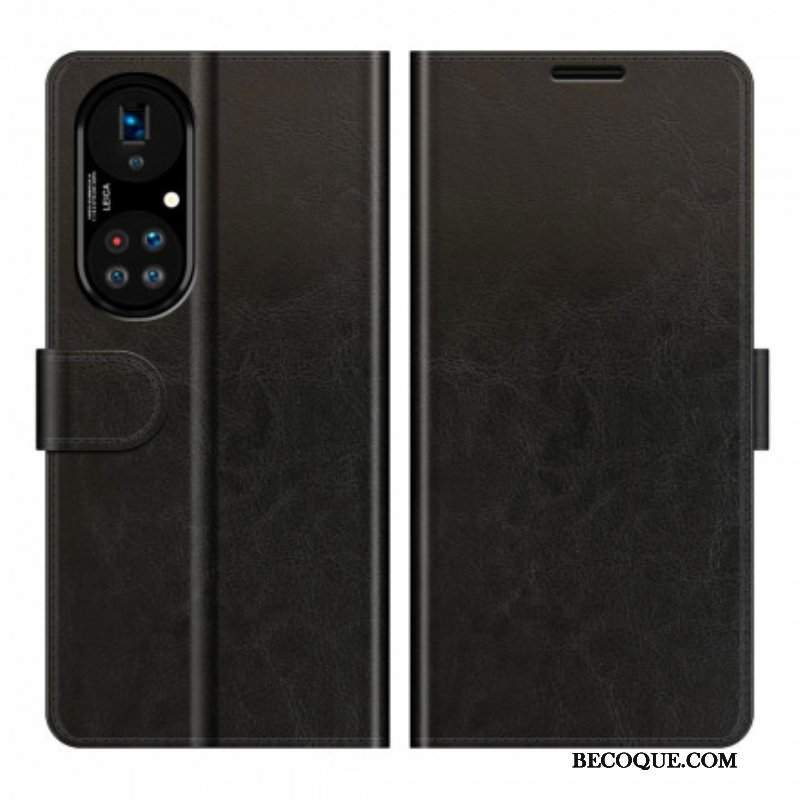 Etui Folio do Huawei P50 Pro Stylowy Skórzany Projekt