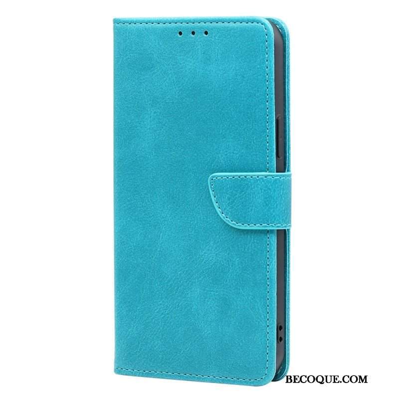 Etui Folio do Huawei P60 Pro Tekstura Łydki