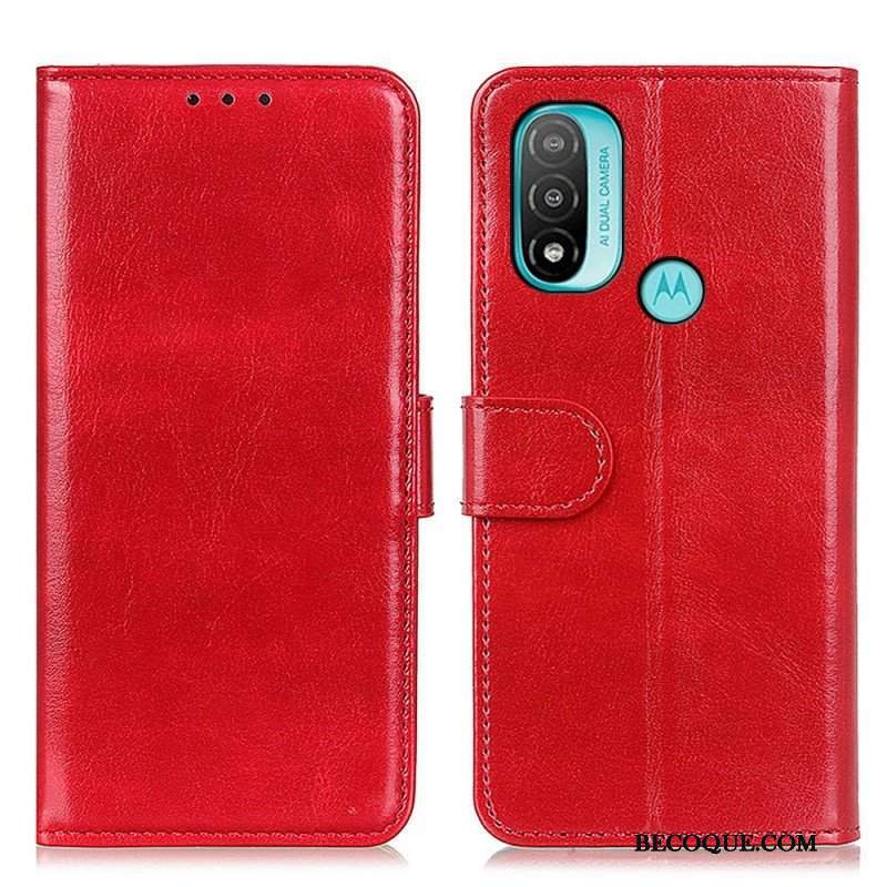 Etui Folio do Moto E40 / E30 / E20 Mrożona Finezja