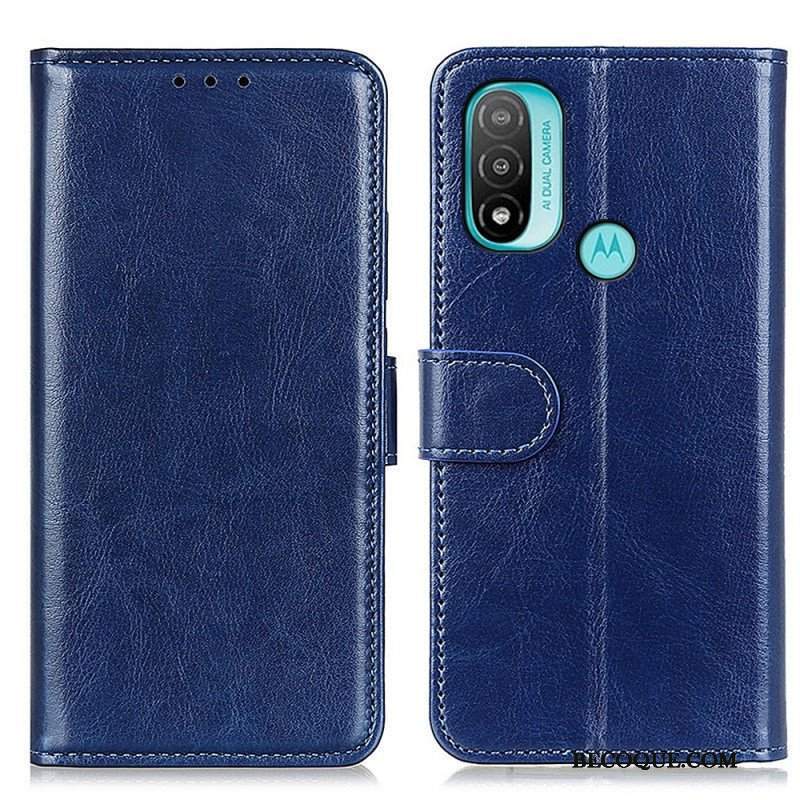 Etui Folio do Moto E40 / E30 / E20 Mrożona Finezja