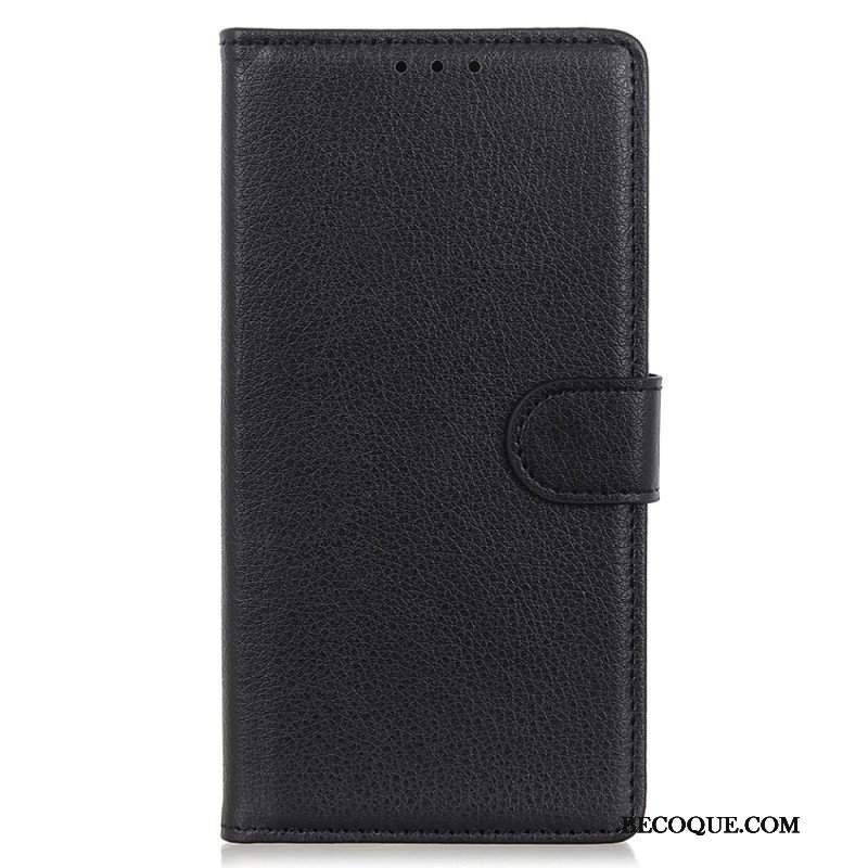 Etui Folio do Moto E40 / E30 / E20 Tradycyjnie Liczi