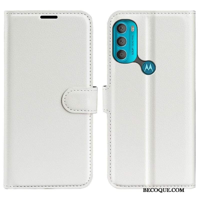 Etui Folio do Moto G71 5G Klasyczny