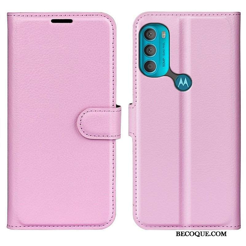 Etui Folio do Moto G71 5G Klasyczny