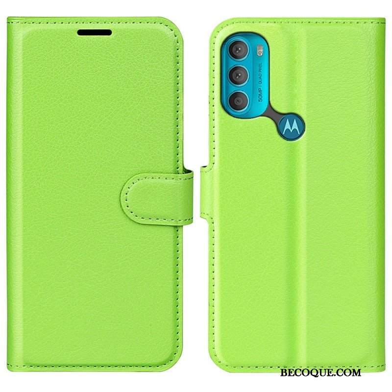 Etui Folio do Moto G71 5G Klasyczny