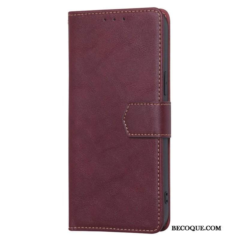 Etui Folio do Moto G73 5G Klasyczny Rfid