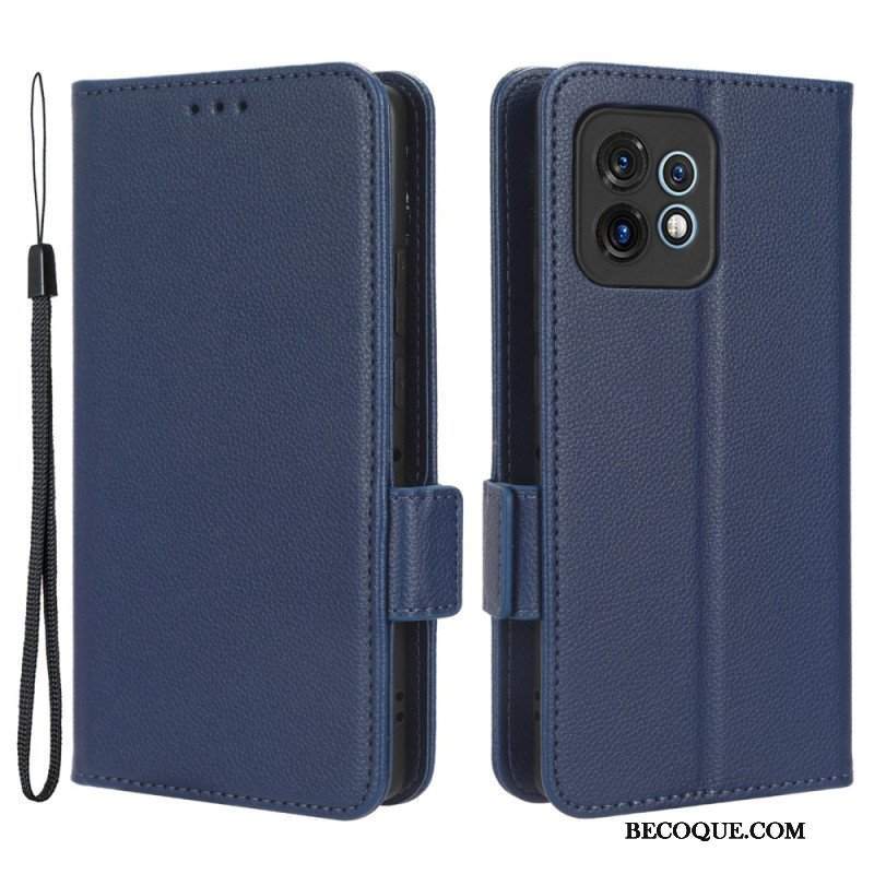 Etui Folio do Motorola Edge 40 Pro Podwójne Zapięcie Finezja