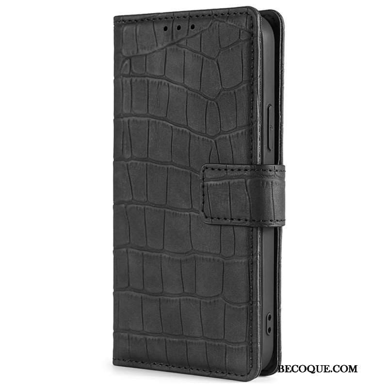 Etui Folio do OnePlus 10T 5G Krokodyl