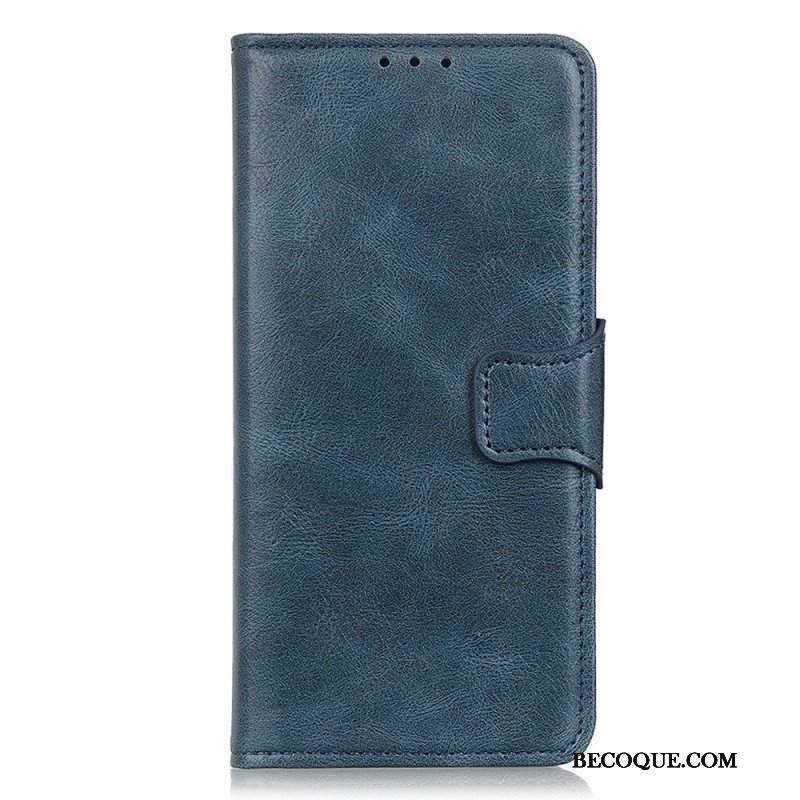 Etui Folio do OnePlus 10T 5G Stylowe Skórzane Zapięcie Dwustronne