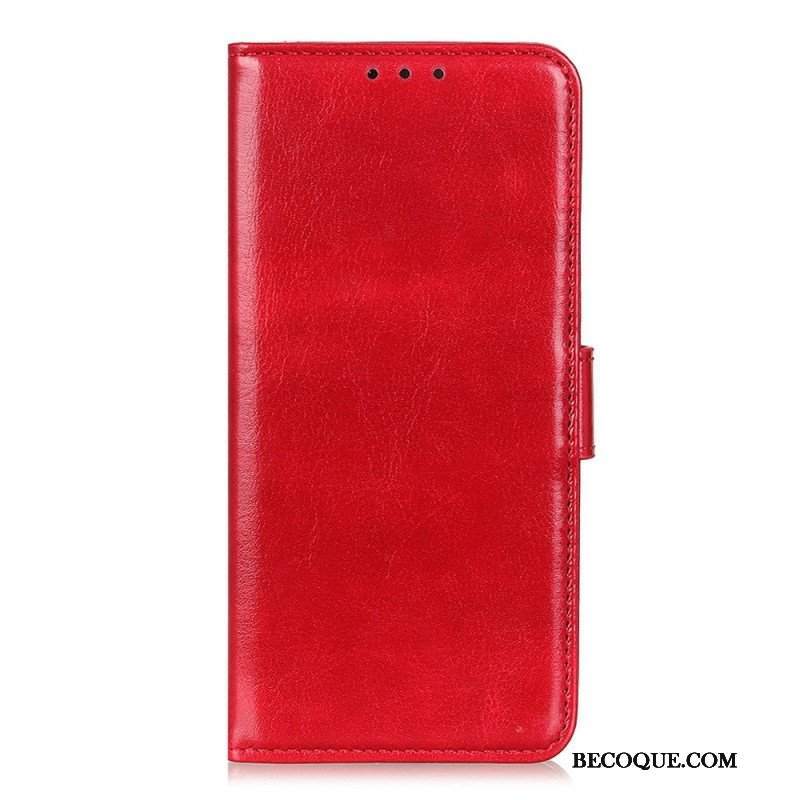 Etui Folio do OnePlus 10T 5G Sztuczna Skóra Lakierowana