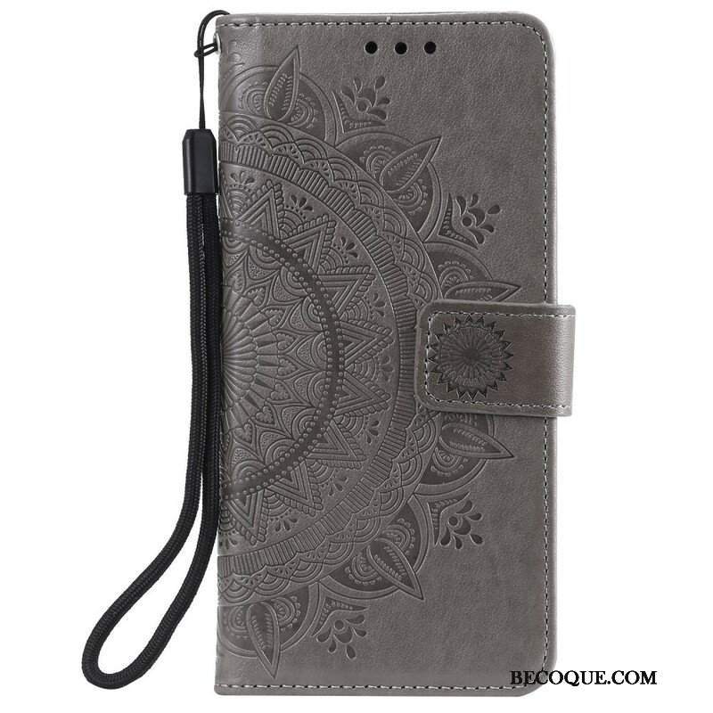 Etui Folio do OnePlus Nord 2 5G Mandala Słońca