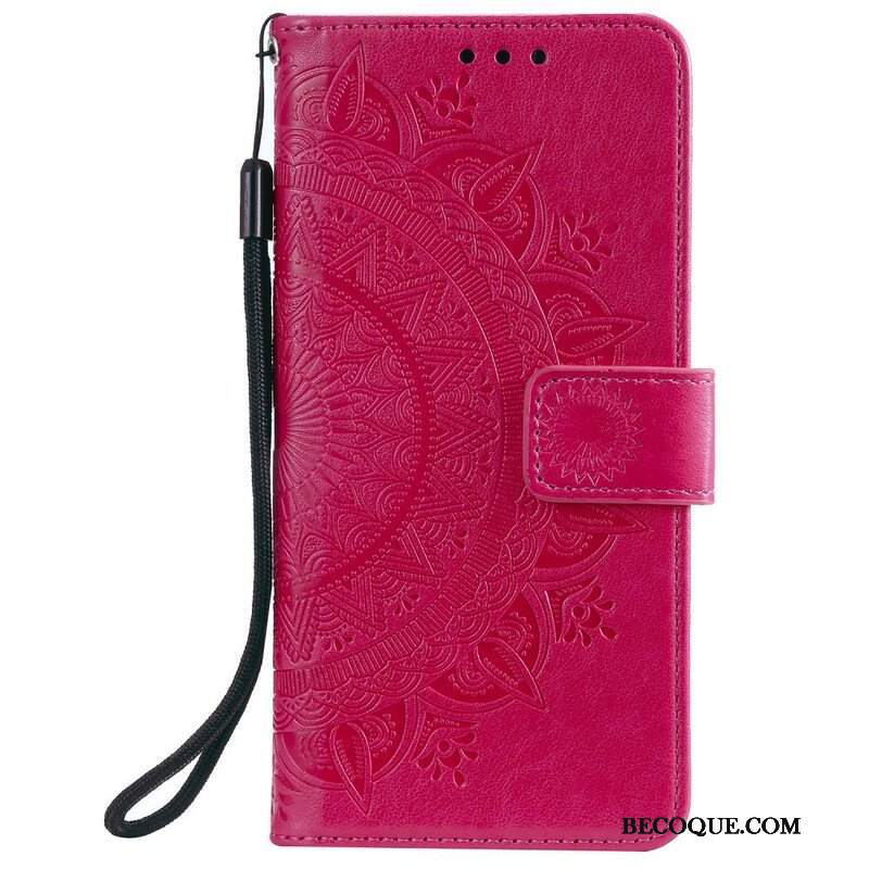 Etui Folio do OnePlus Nord 2 5G Mandala Słońca