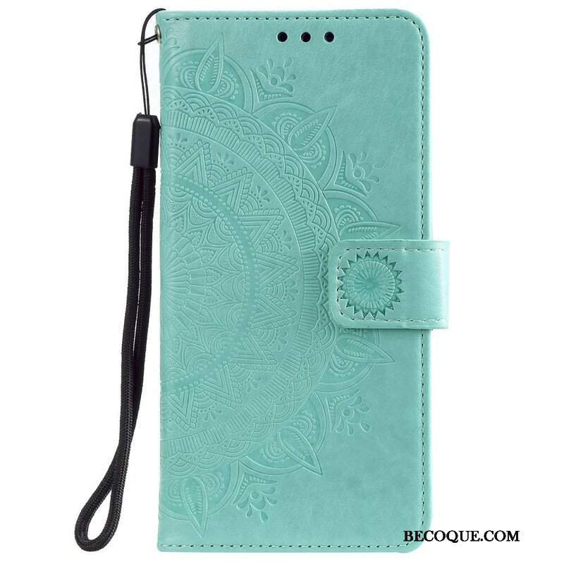 Etui Folio do OnePlus Nord 2 5G Mandala Słońca