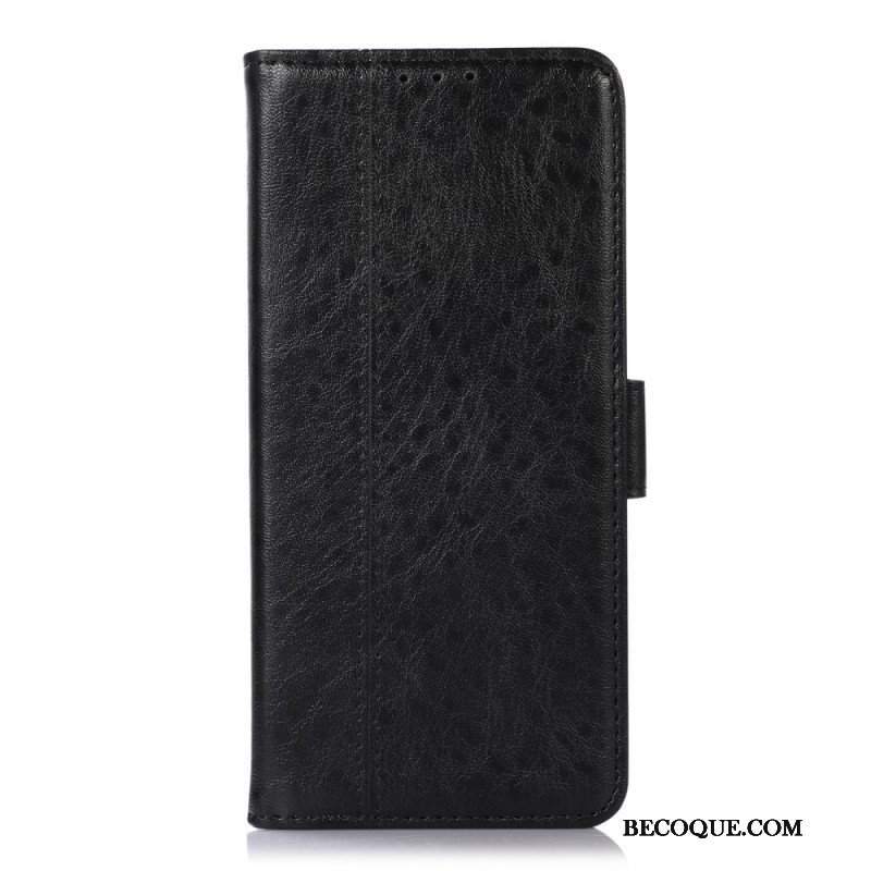 Etui Folio do OnePlus Nord 2 5G Subtelne Przeszycia