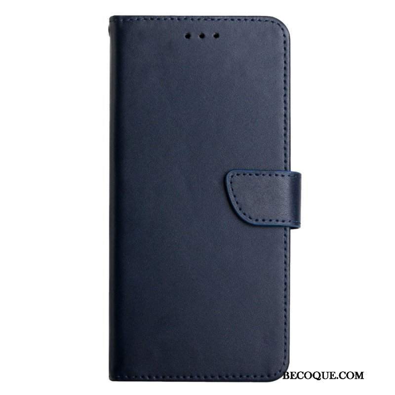 Etui Folio do OnePlus Nord 2T 5G Prawdziwa Skóra Nappa